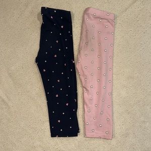 H&M capris bundle set, size 5–6  girls